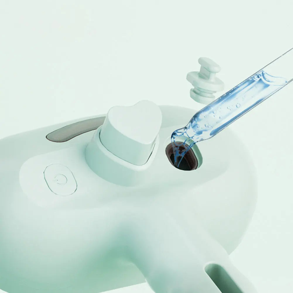 Brosse vapeur 3‑en‑1 pour animaux — décolmatage des poils, soin du pelage, chauffage rapide