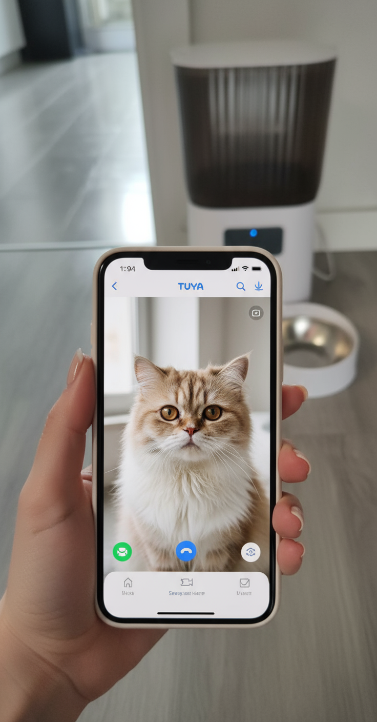 Pack Maison — Distributeur TUYA 5L + Caméra 1080p.